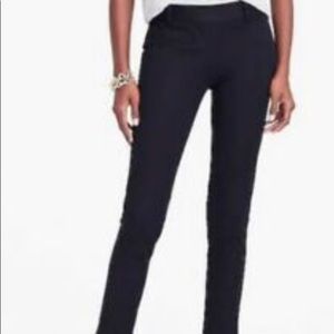 J. Crew Winnie Pant Stretchy City Fit Navy black 28637